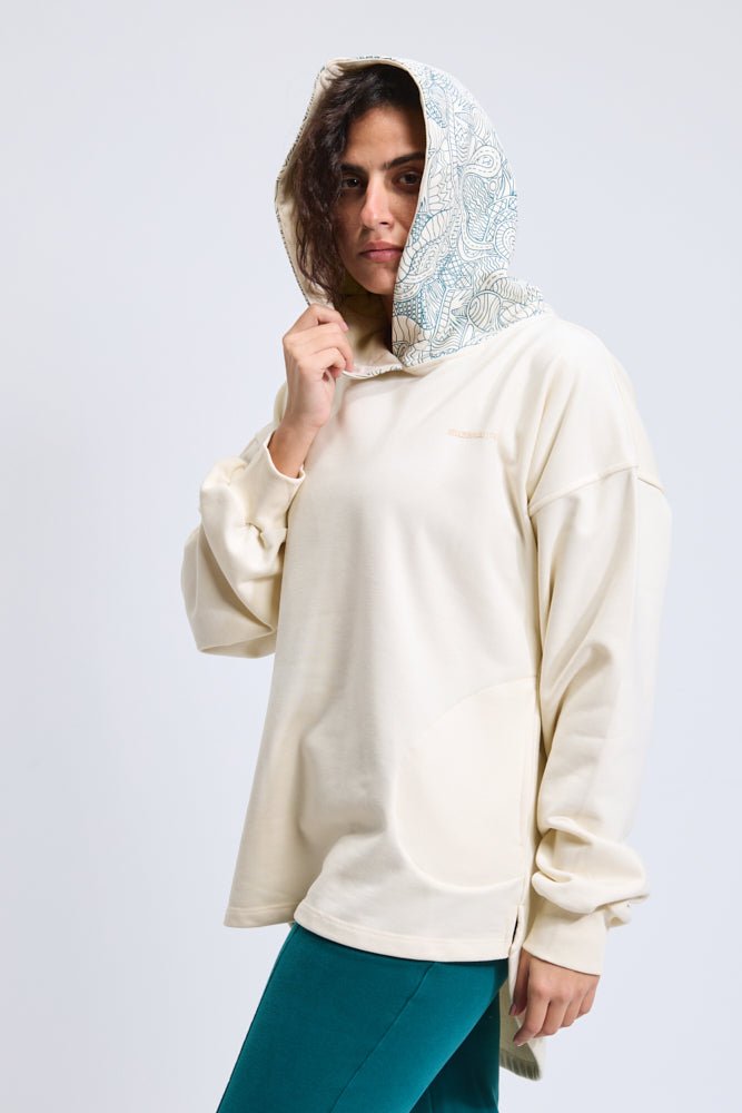 Arctic Wolf Oversized Hoodie - Sigma Fit