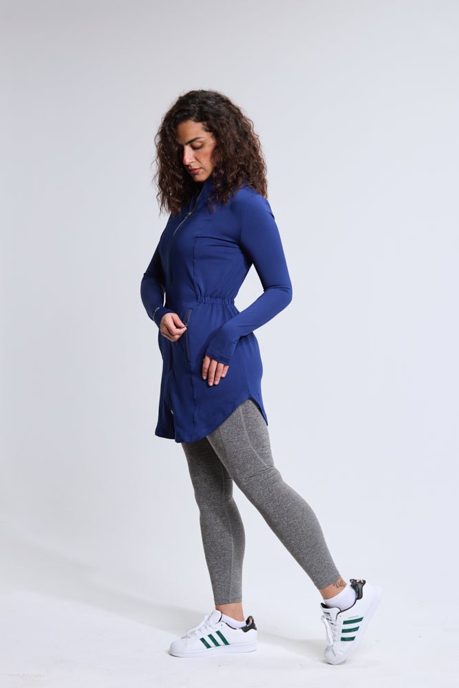 Bellwether blue Sports Cardigan - Sigma Fit