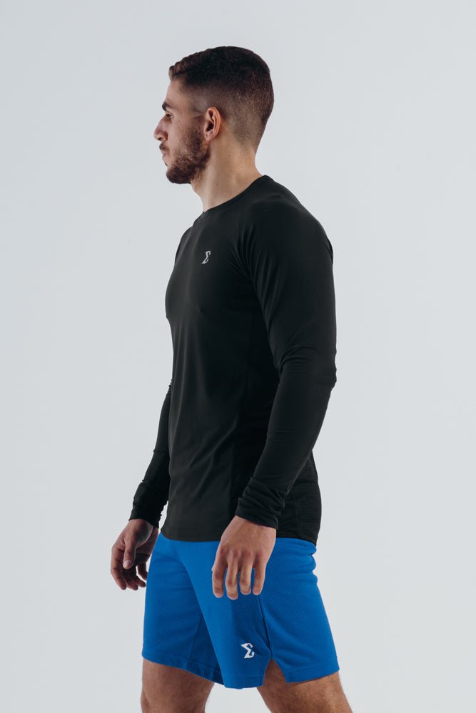 Black Balancer Long Sleeve - Sigma Fit