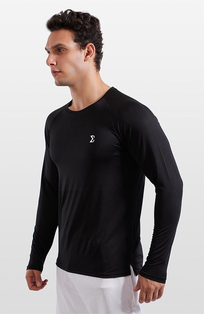 Black Basic Long Sleeve - Sigma Fit