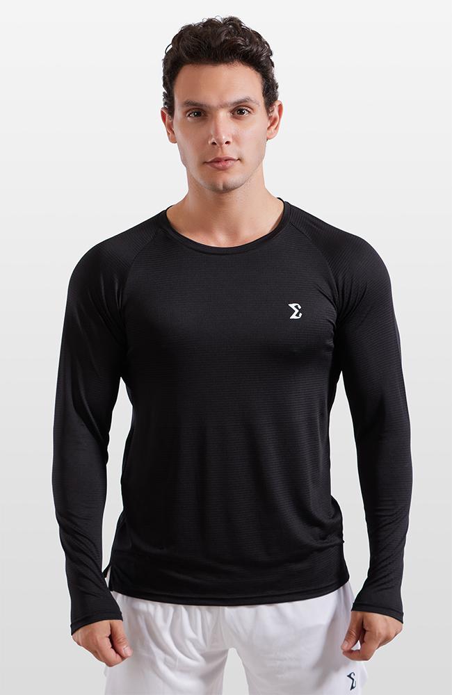 Black Basic Long Sleeve - Sigma Fit