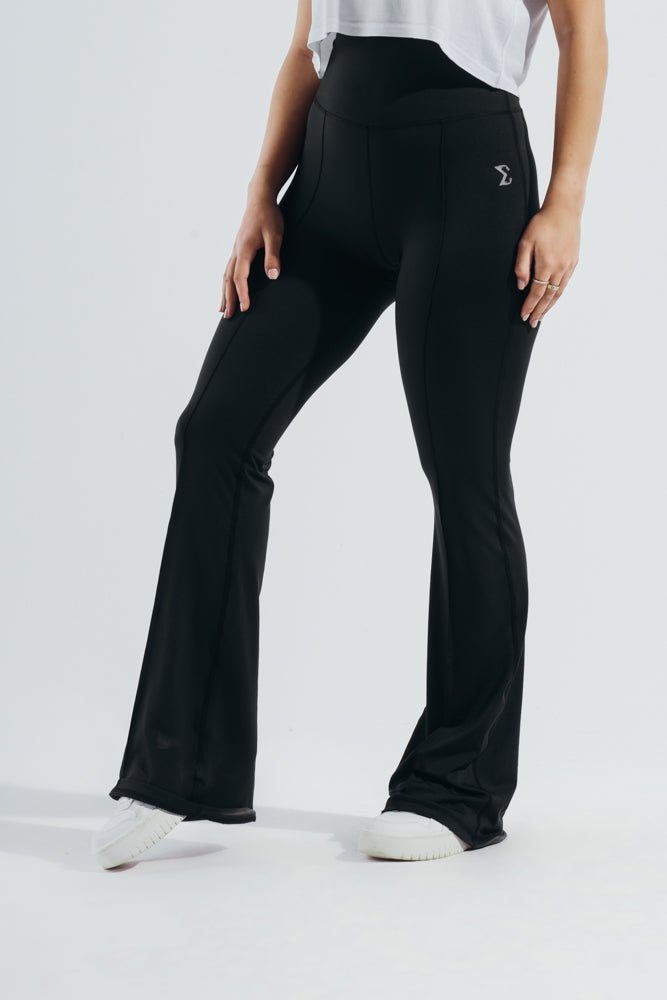 Black Blossom Leggings - Sigma Fit