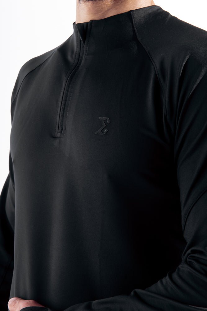 Black Crosswind quarter zipper - Sigma Fit