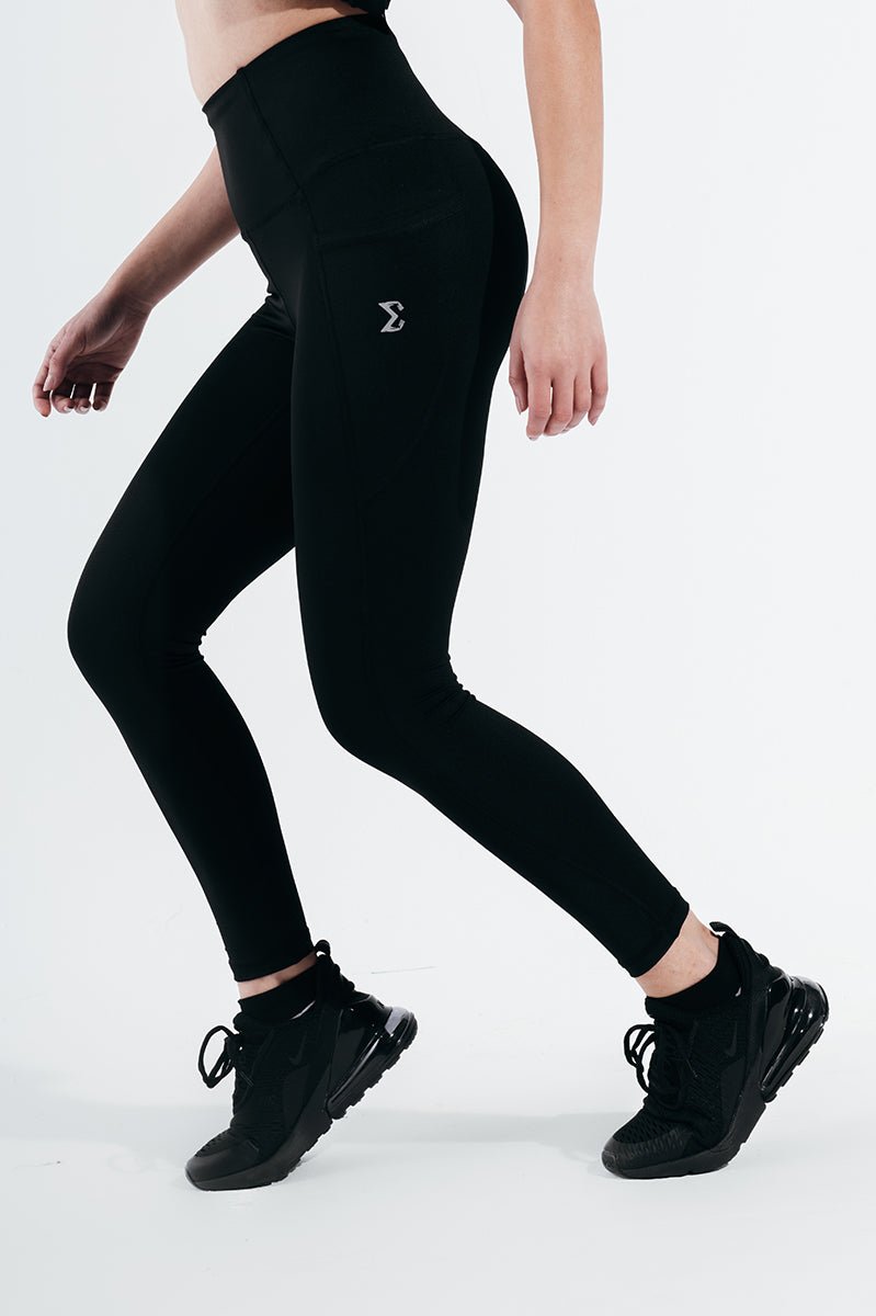 Black Crucial Basic Leggings - Sigma Fit