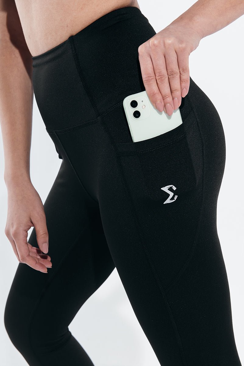 Black Crucial Basic Leggings - Sigma Fit