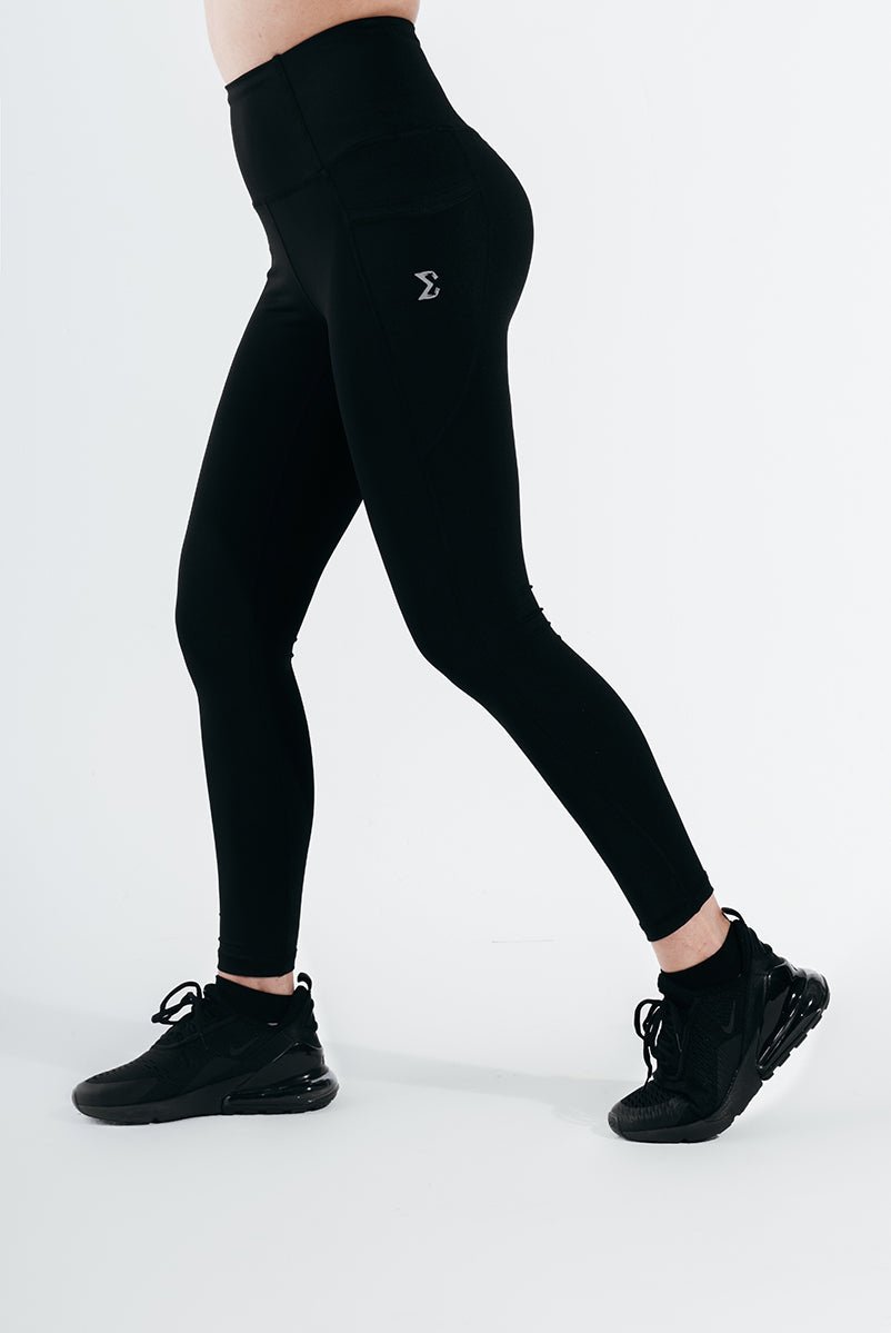 Black Crucial Basic Leggings - Sigma Fit