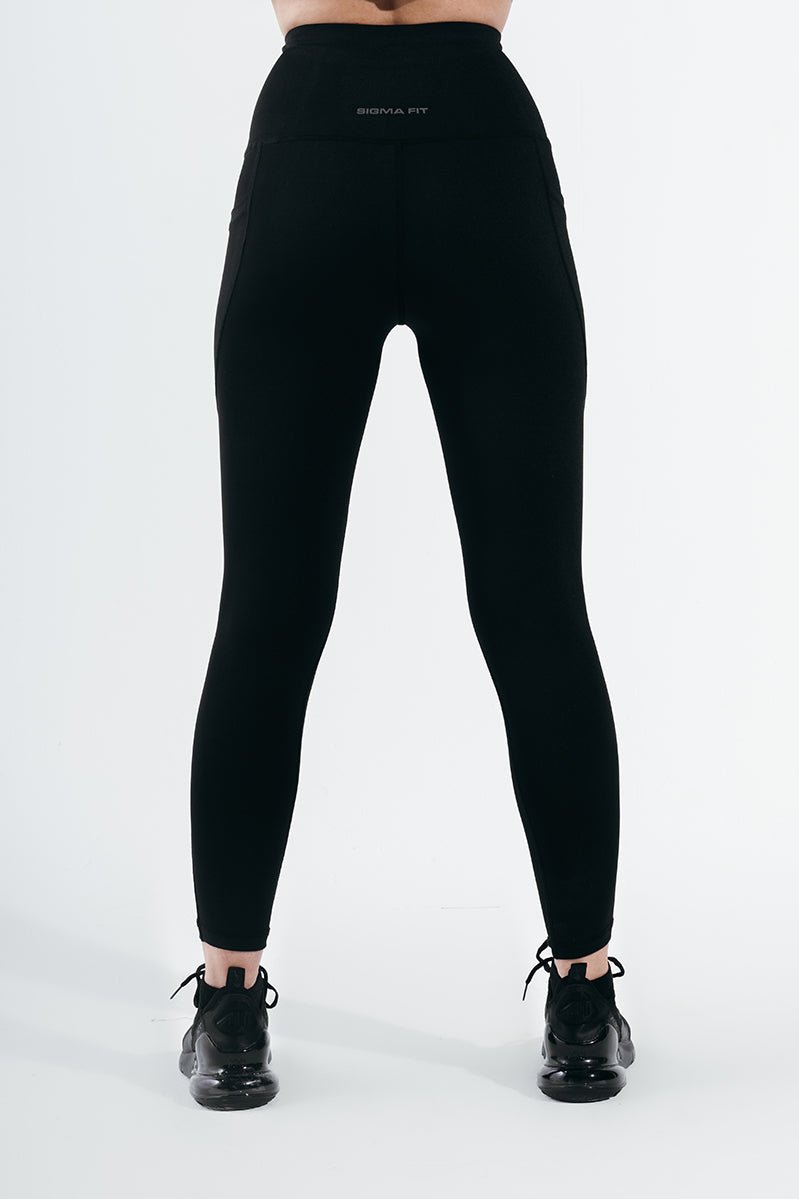 Black Crucial Basic Leggings - Sigma Fit