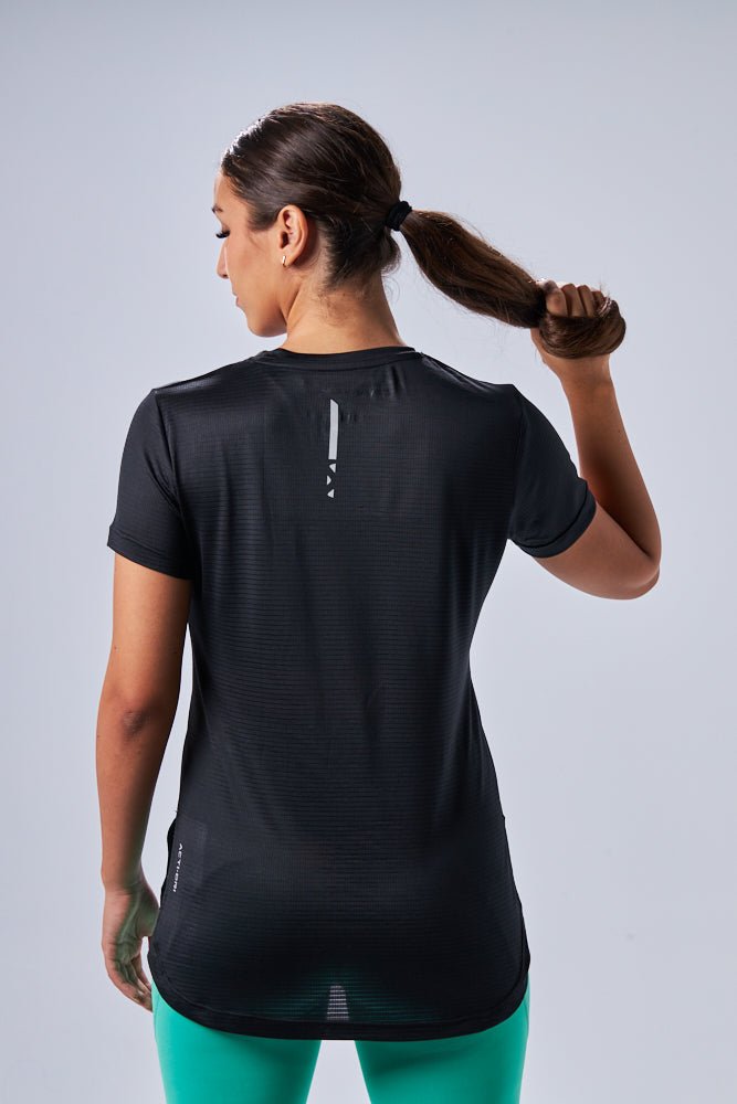 Black LiteRun Performance Tee - Sigma Fit