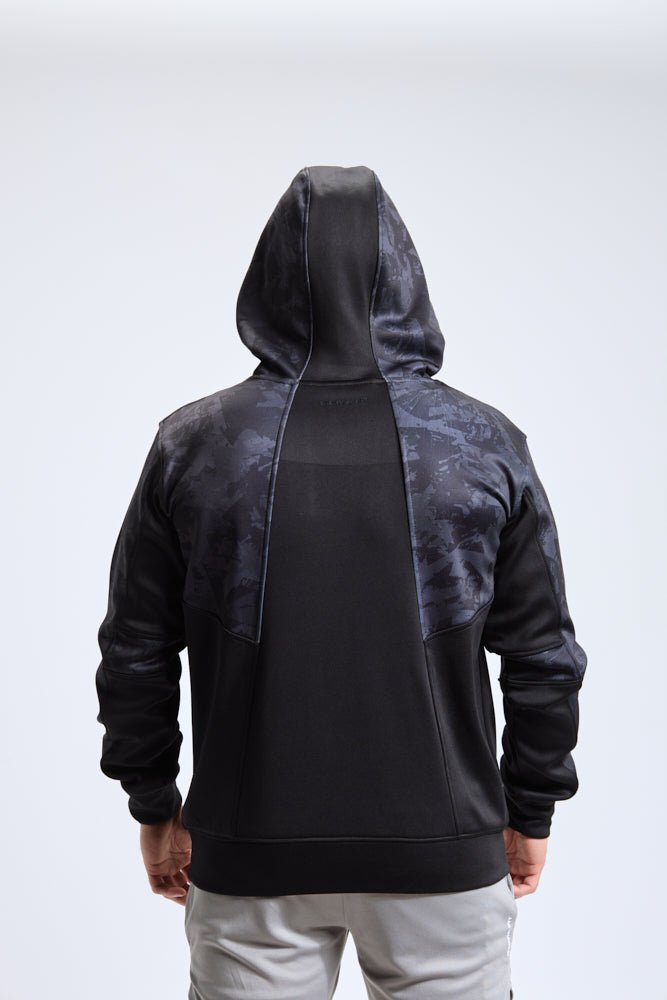 Black Pro Tech Hoodie - Sigma Fit