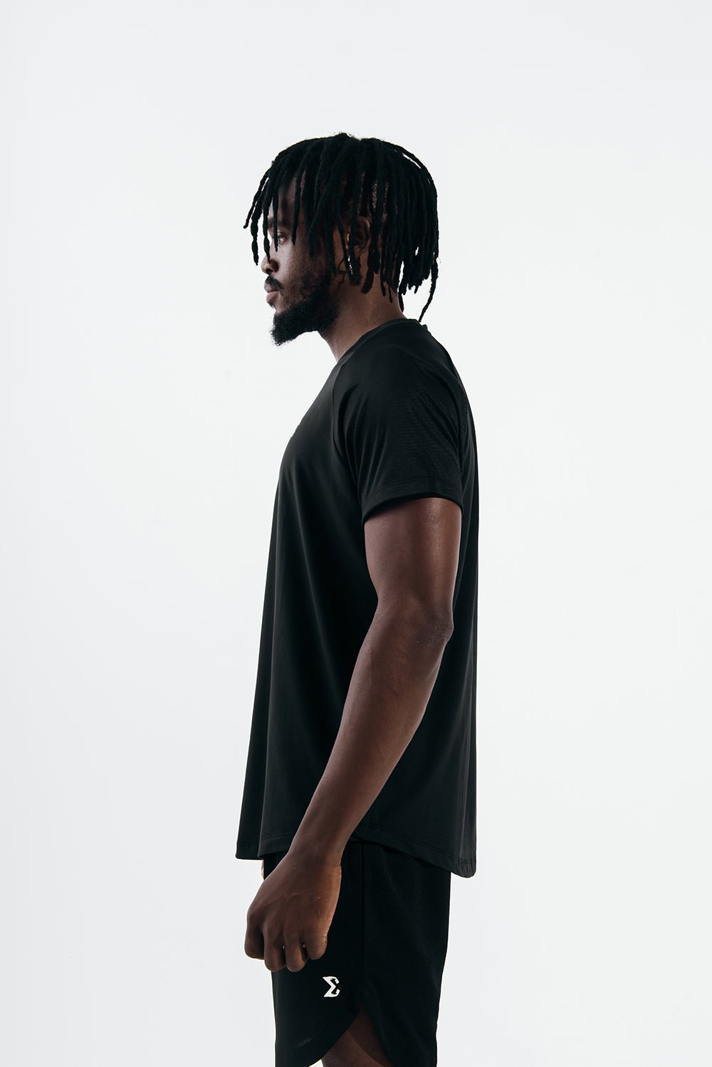 Black x Acid Lime Mishmash T-Shirt - Sigma Fit