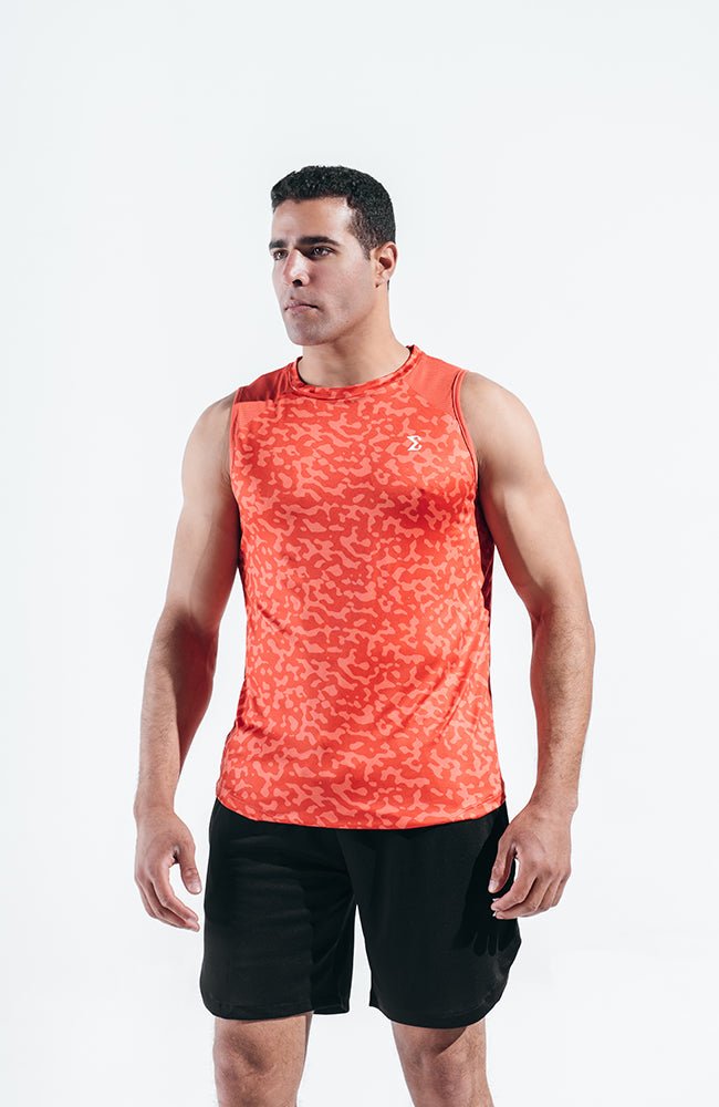 Coral Masquerade Tank Top - Sigma Fit