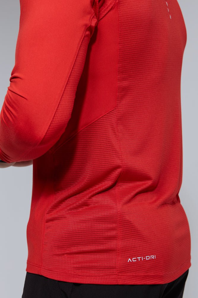 Flame Scarlet Balancer Long Sleeve - Sigma Fit