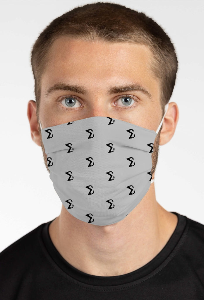 Futuristic Reusable Mask - Sigma Gray - Sigma Fit