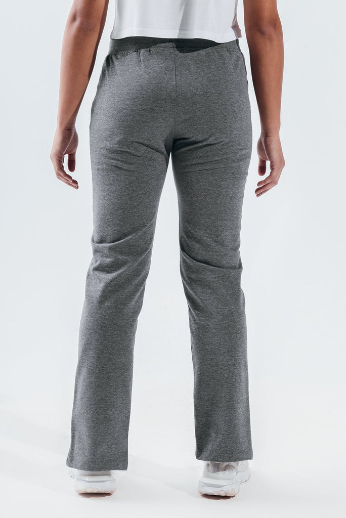 Gray Kick Back Trouser - Sigma Fit