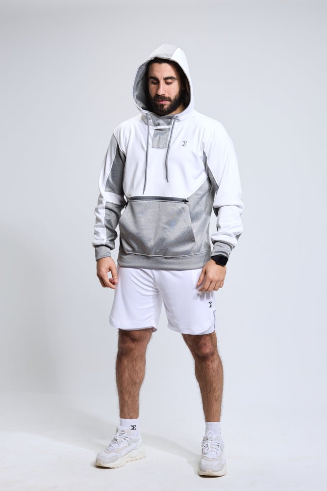 Heather Gray Pro Tech Hoodie - Sigma Fit