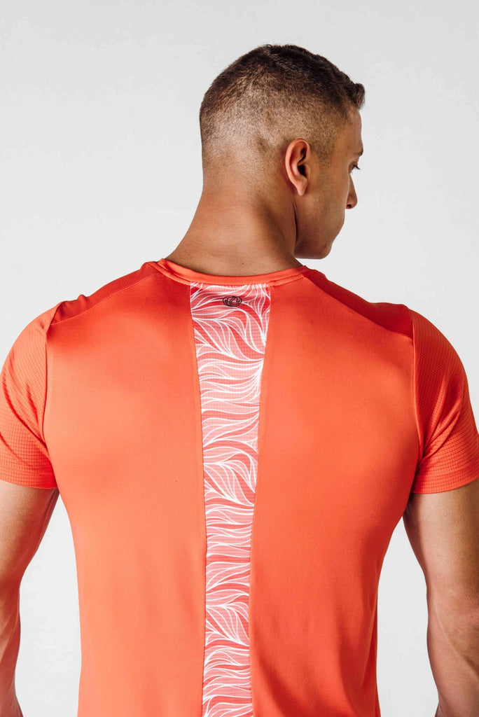 Hot Coral Flame Force Tshirt - Sigma Fit