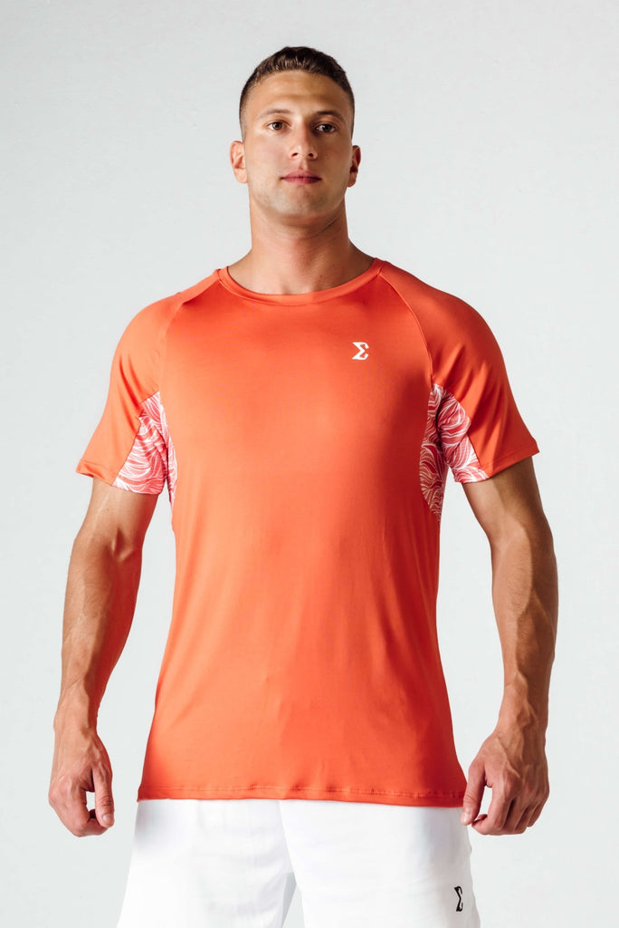 Hot Coral Heat Wave Tshirt - Sigma Fit