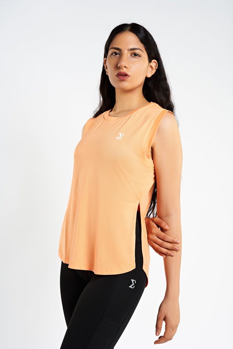 Mock Orange Shooting Star Tank Top - Sigma Fit