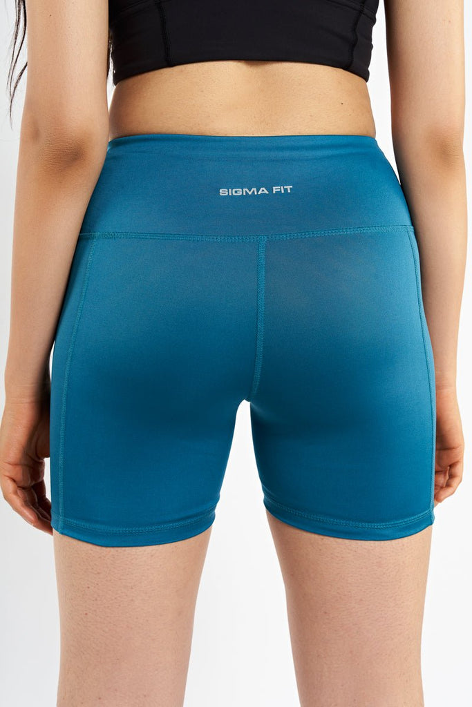 Ink Blue Basic Hot Shorts - Sigma Fit