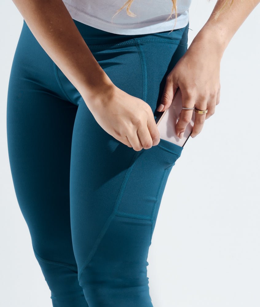 Ink Blue Crucial Basic Leggings - Sigma Fit