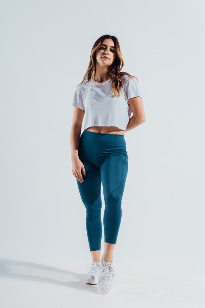 Ink Blue Crucial Basic Leggings - Sigma Fit