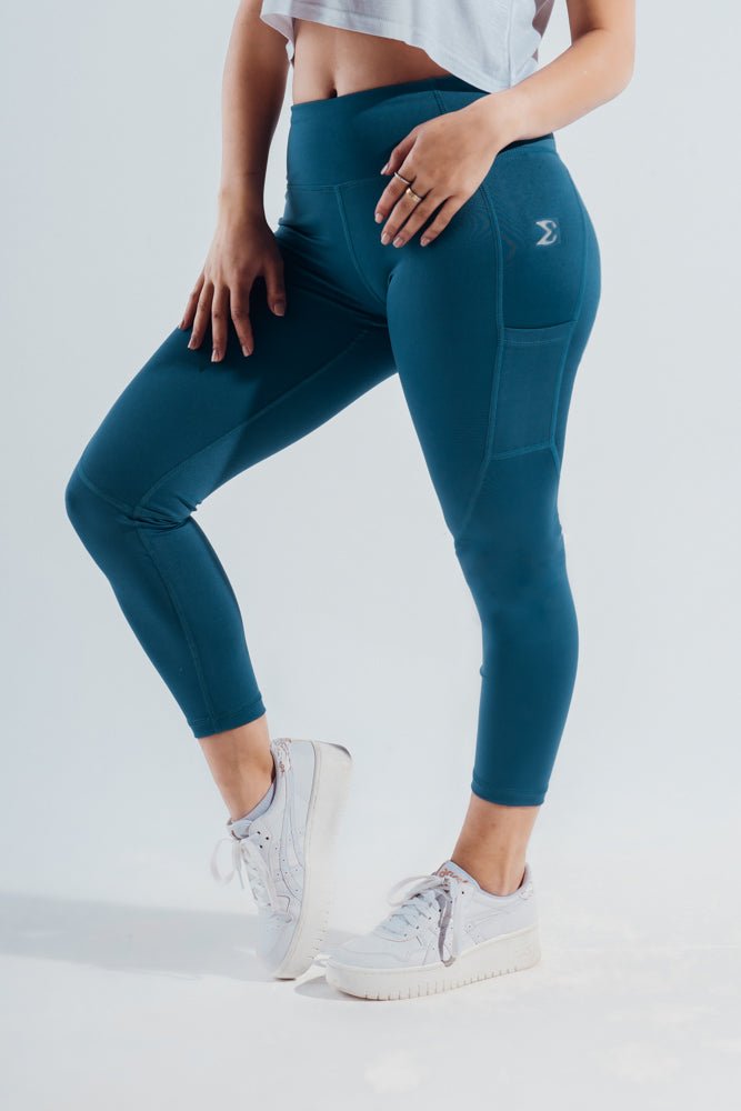 Ink Blue Crucial Basic Leggings - Sigma Fit