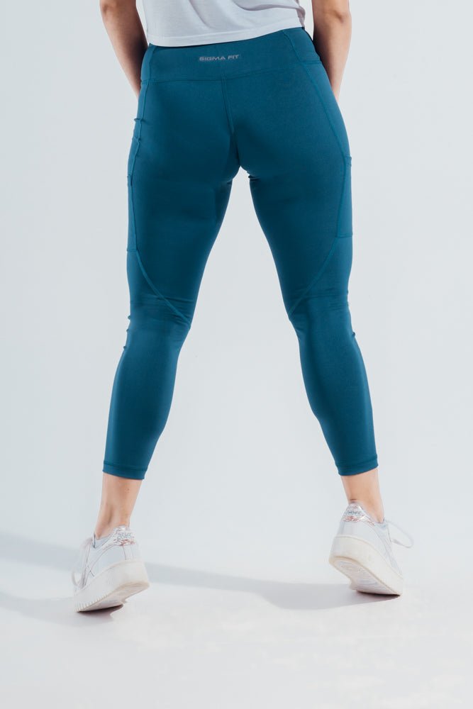 Ink Blue Crucial Basic Leggings - Sigma Fit