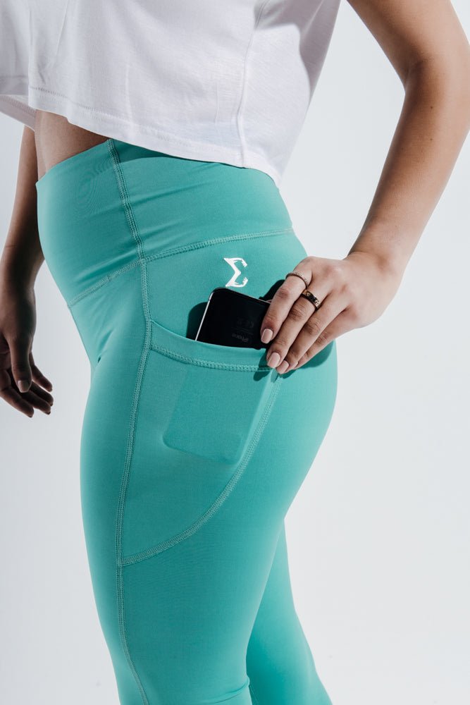 Mint Leaf Flux Leggings - Sigma Fit