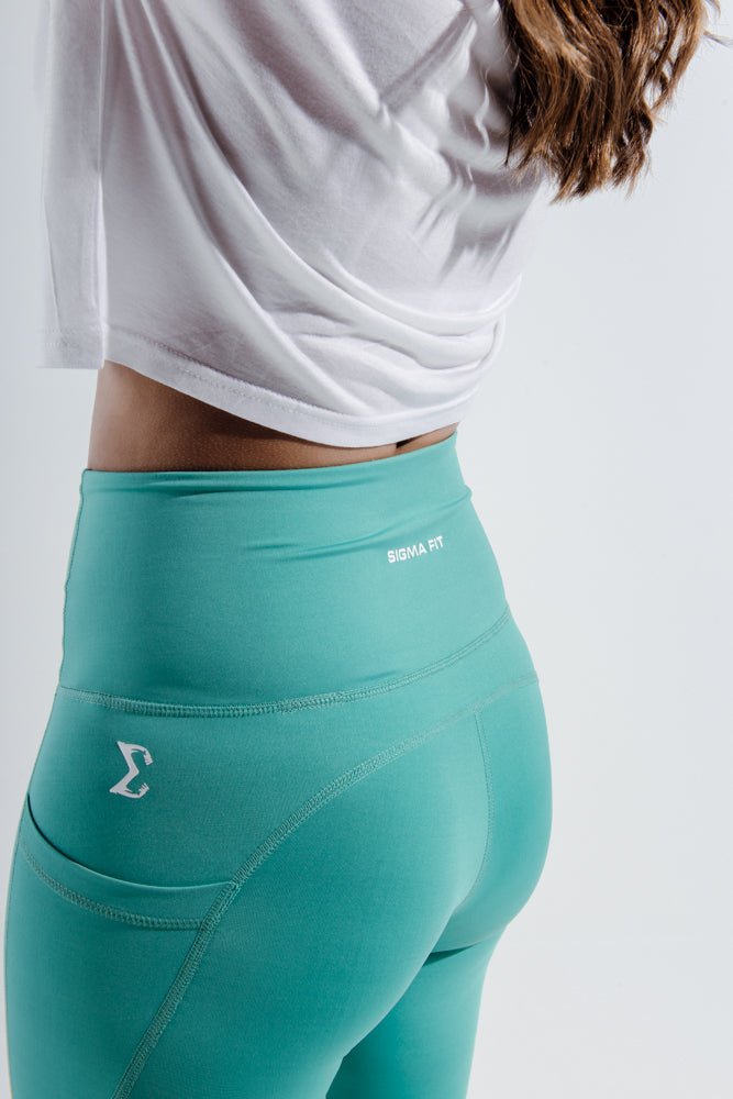 Mint Leaf Flux Leggings - Sigma Fit