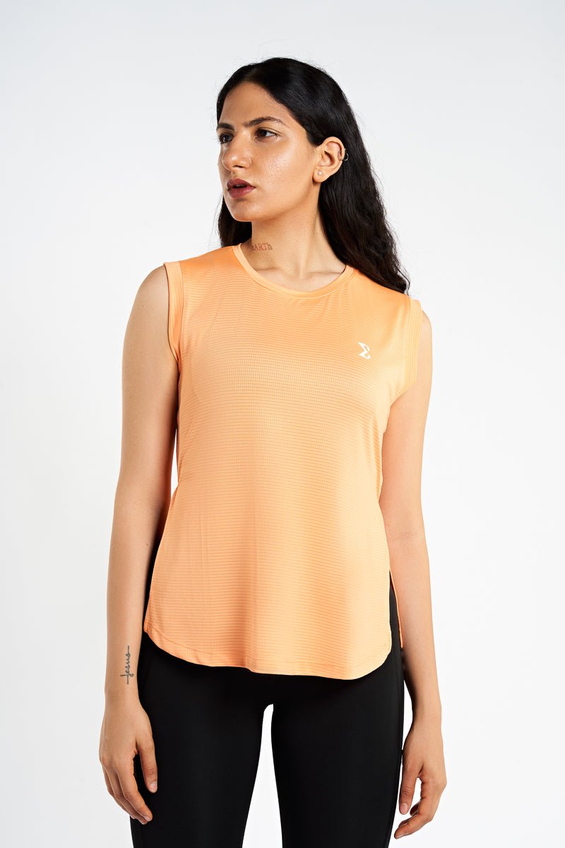 Mock Orange Shooting Star Tank Top - Sigma Fit