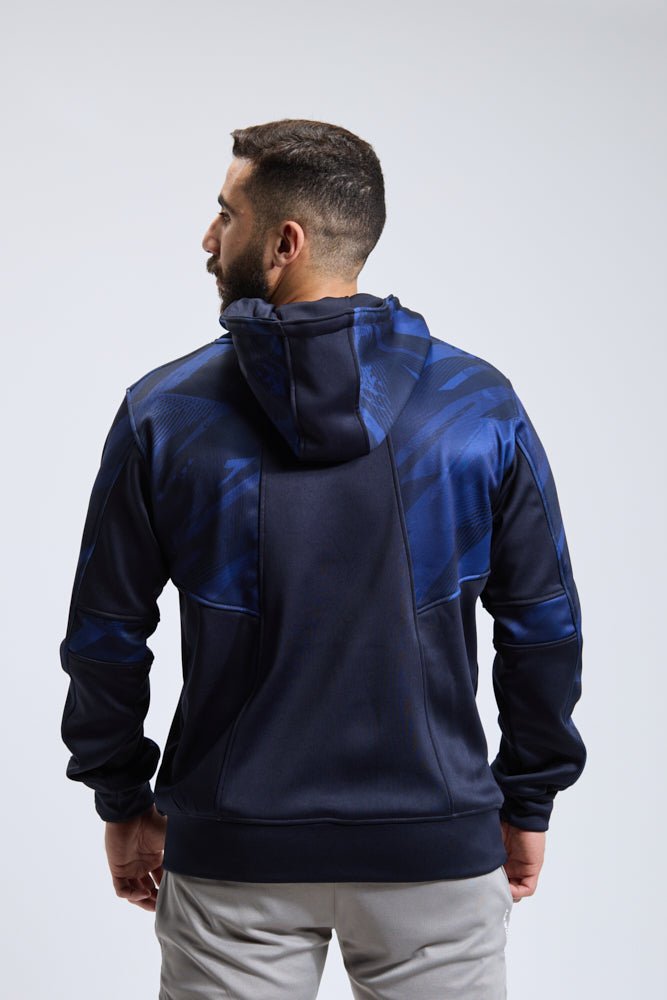 Navy Blue Pro Tech Hoodie - Sigma Fit