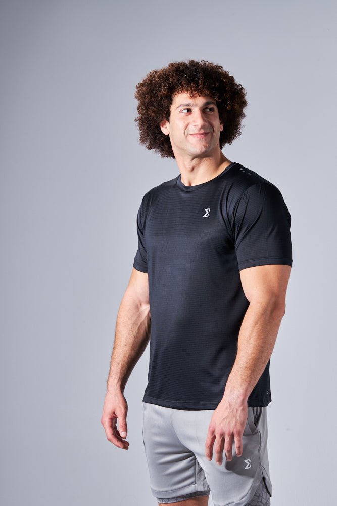 New Style Black Nimble T-Shirt - Sigma Fit
