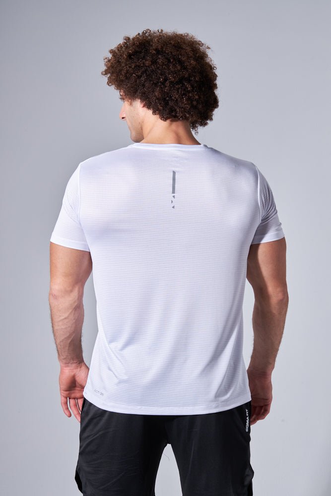 New Style White Nimble T-Shirt - Sigma Fit