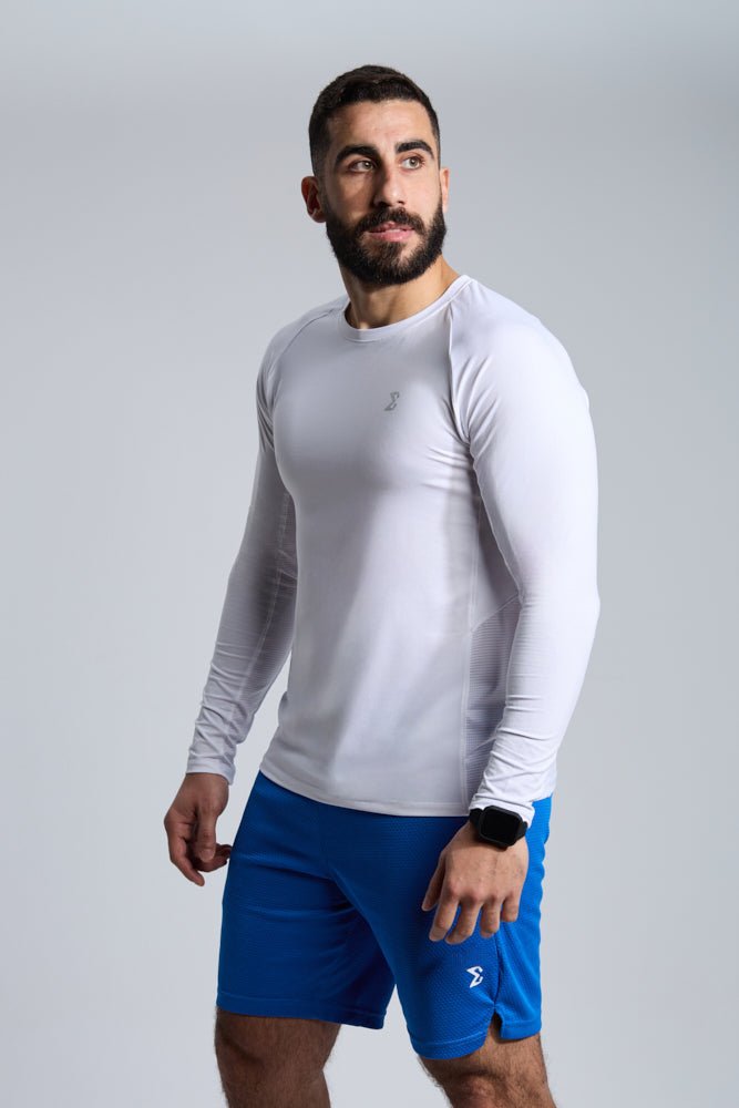 New White Balancer Long Sleeve - Sigma Fit