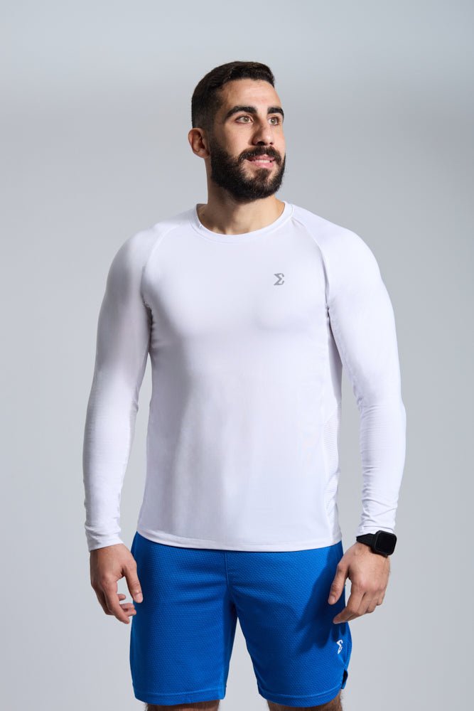 New White Balancer Long Sleeve - Sigma Fit