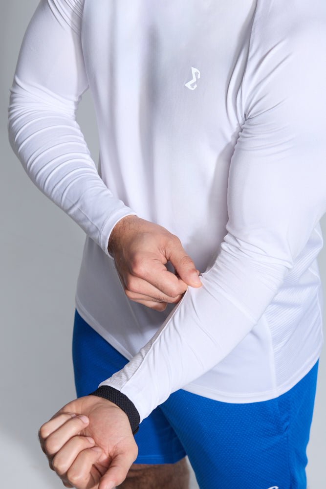 New White Balancer Long Sleeve - Sigma Fit