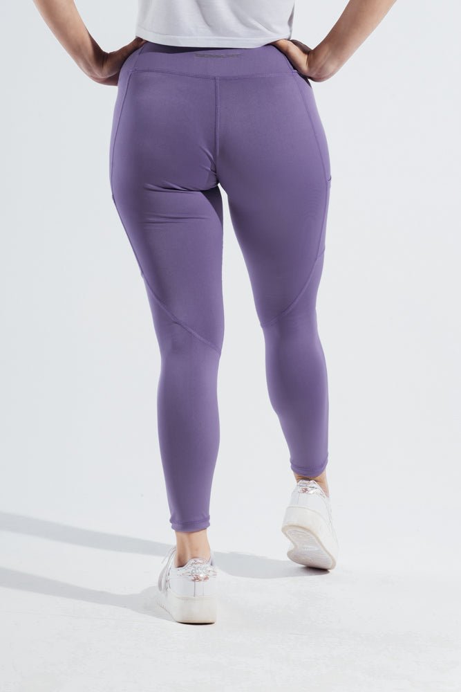 Paisley Purple Crucial Basic Leggings - Sigma Fit