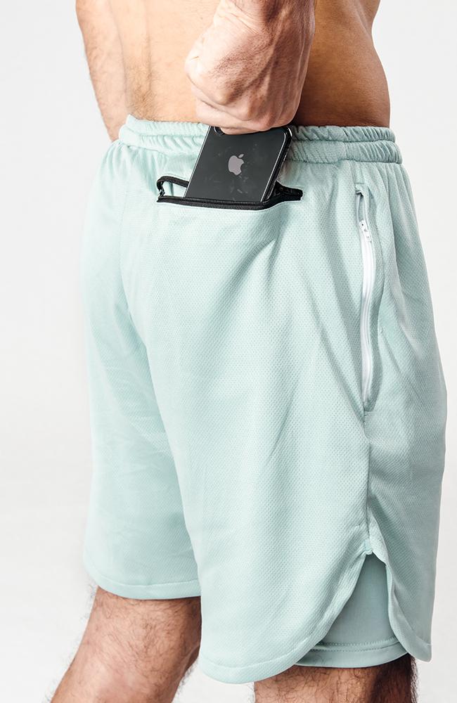 Pale Aqua Maverik Basic Short - Sigma Fit