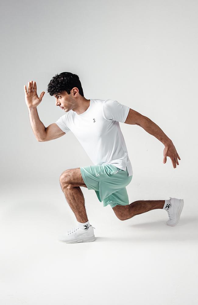 Pale Aqua Maverik Basic Short - Sigma Fit