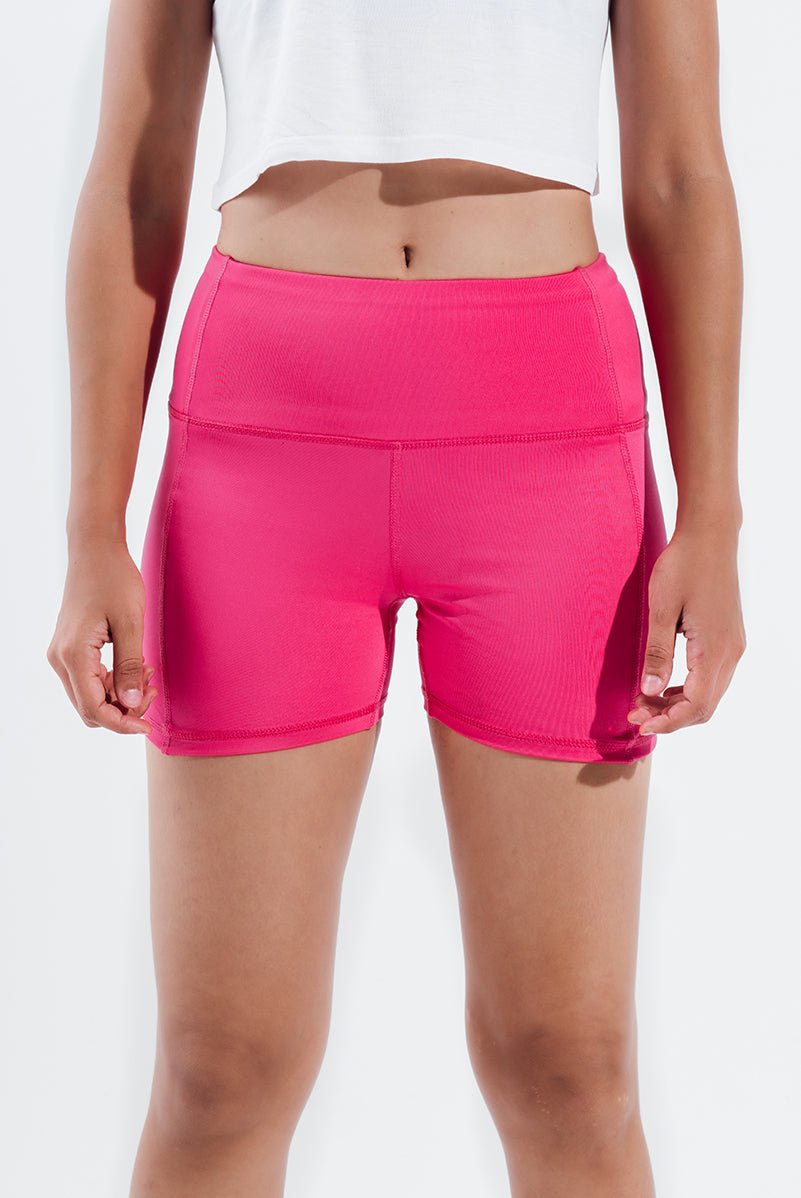 Pink Glo Basic Hot Shorts - Sigma Fit