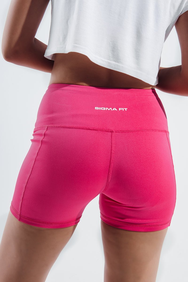 Pink Glo Basic Hot Shorts - Sigma Fit