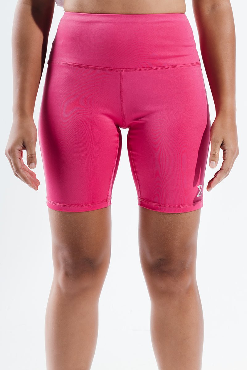 Pink Glo Essential Biker Short - Sigma Fit