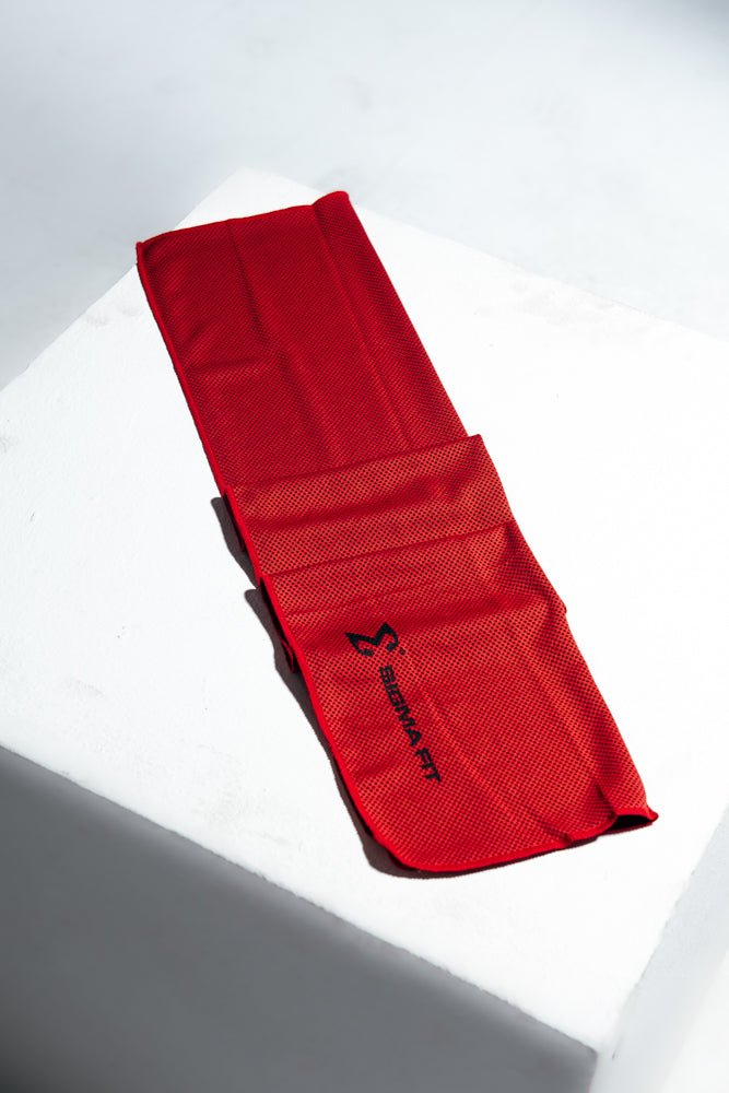 Red Cooling Towel - Sigma Fit