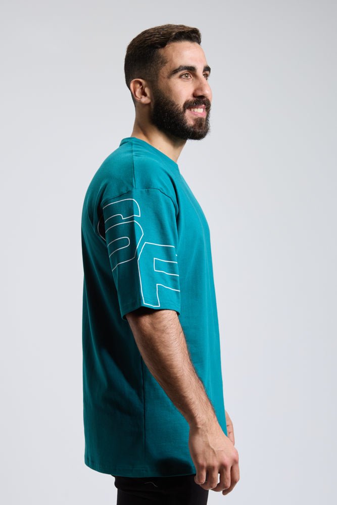 Shaded Spruce Oversized Tee - Sigma Fit