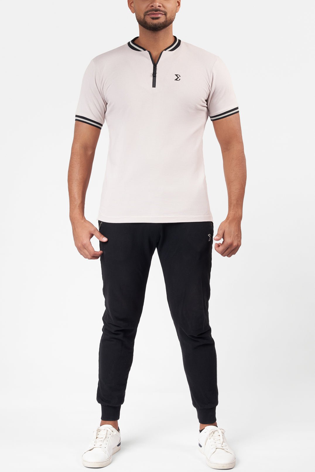 Silver Gray Z Polo T-shirt - Sigma Fit