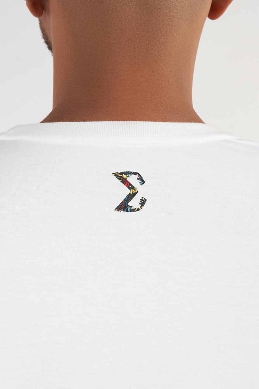 White Cotton T-shirt - Sigma Fit