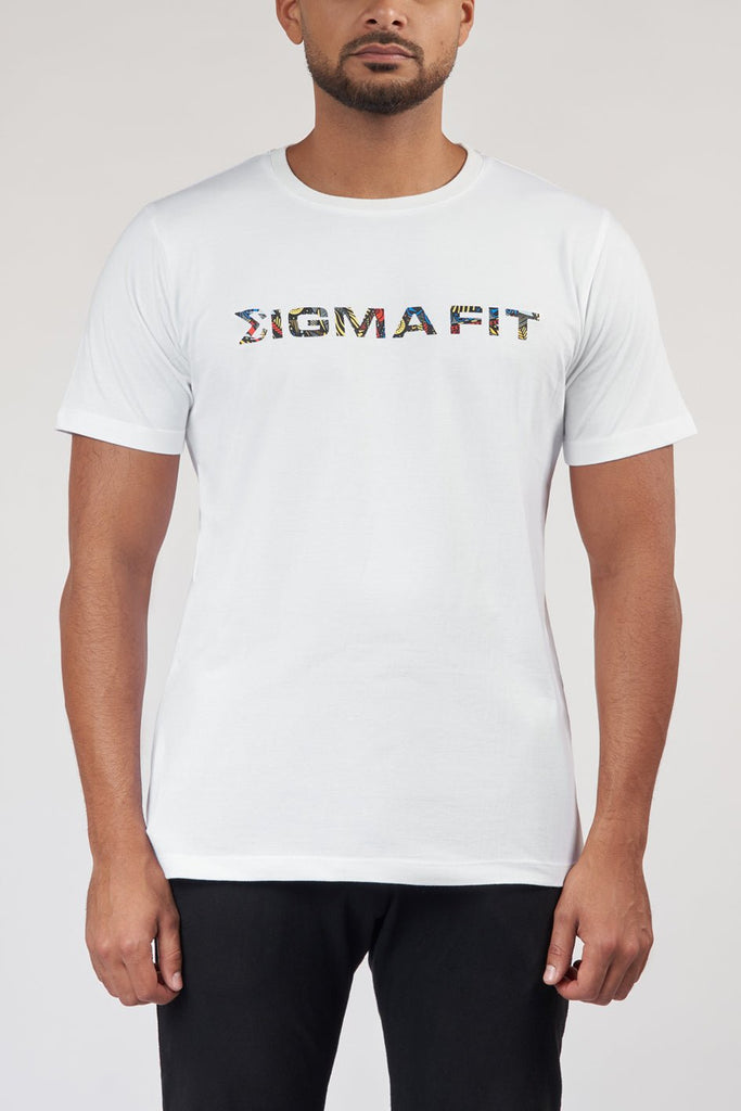 White Cotton T-shirt - Sigma Fit