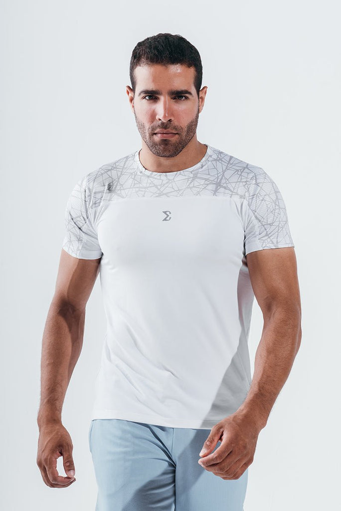 White Training T-Shirt - Sigma Fit